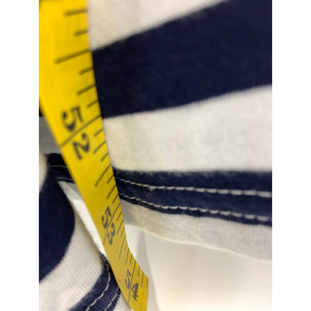 J. Crew Black White Striped Sleeveless Maxi Dress Size M - Picture 8 of 8